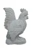 Product image 3 of the product “Rooster, 50cm height and made of Riverstone ”